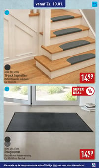 HOME CREATION Droogloopmat aanbieding bij Aldi – geldig van 05.01.2025 t/m 11.01.2026