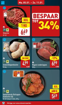 Shoarma aanbieding bij Aldi – geldig van 05.01.2025 t/m 11.01.2026