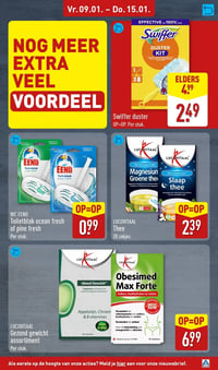 Swiffer duster aanbieding bij Aldi – geldig van 09.01.2026 t/m 15.01.2026
