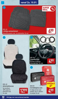 WALSER Eerstehulptas auto aanbieding bij Aldi – geldig van 10.01.2026 t/m 11.01.2026