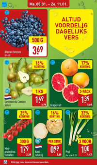 Blauwe bessen aanbieding bij Aldi – geldig van 05.01.2025 t/m 11.01.2026