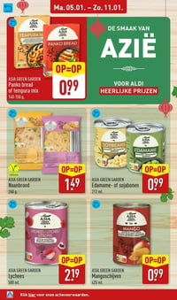 ASIA GREEN GARDEN Lychees aanbieding bij Aldi – geldig van 05.01.2025 t/m 11.01.2026
