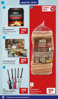 BBQ Aanmaakhout aanbieding bij Aldi – geldig van 05.01.2025 t/m 11.01.2026