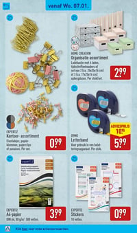 EXPERTIZ Kantoor- assortiment aanbieding bij Aldi – geldig van 05.01.2025 t/m 11.01.2026