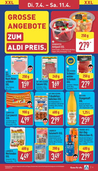 CURRYSTAR Currywurst XXL aanbieding bij Aldi – geldig van 06.04.2026 t/m 12.04.2026