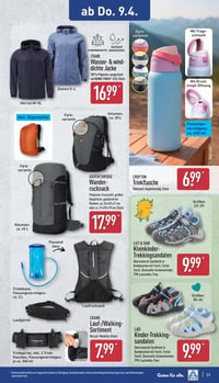 CRANE Wasser- & winddichte Jacke aanbieding bij Aldi – geldig van 06.04.2026 t/m 12.04.2026