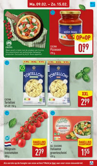 Minipruim-trostomaten aanbieding bij Aldi – geldig van 09.02.2026 t/m 15.02.2026