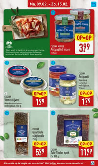 Guanciale stagionato aanbieding bij Aldi – geldig van 09.02.2026 t/m 15.02.2026