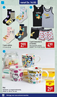 2-pack boxershorts of hemden aanbieding bij Aldi – geldig van 09.02.2026 t/m 15.02.2026