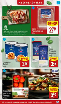 CUCINA Prosciutto crudo aanbieding bij Aldi – geldig van 09.02.2026 t/m 15.02.2026