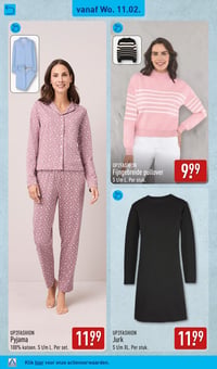 Fijngebreide pullover aanbieding bij Aldi – geldig van 09.02.2026 t/m 15.02.2026