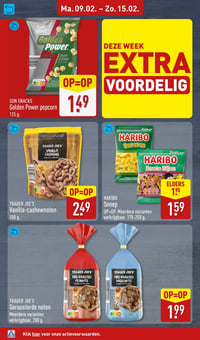 TRADER JOE'S Geroosterde noten 200 g. aanbieding bij Aldi – geldig van 09.02.2026 t/m 15.02.2026