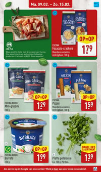 CUCINA Pizzini aanbieding bij Aldi – geldig van 09.02.2026 t/m 15.02.2026