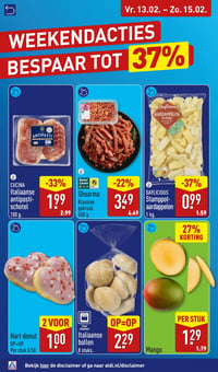 Mango aanbieding bij Aldi – geldig van 09.02.2026 t/m 15.02.2026