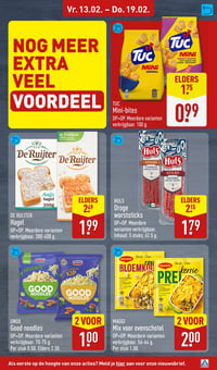 DE RUIJTER Hagel aanbieding bij Aldi – geldig van 13.02.2026 t/m 19.02.2026