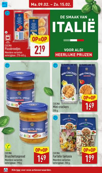 Farfalle fantasia aanbieding bij Aldi – geldig van 09.02.2026 t/m 15.02.2026