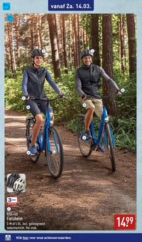 RIDE+GO Fietshelm aanbieding bij Aldi – geldig van 09.03.2026 t/m 15.03.2026