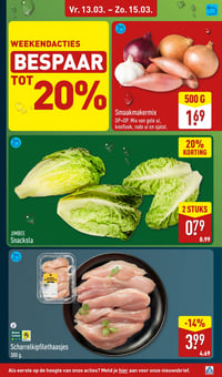 Smaakmakermix aanbieding bij Aldi – geldig van 13.03.2026 t/m 15.03.2026
