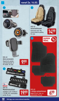 Autostoelkussen aanbieding bij Aldi – geldig van 09.03.2026 t/m 15.03.2026