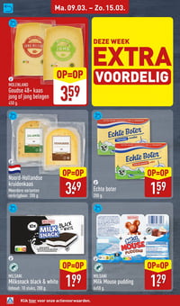 Echte boter 200 g. aanbieding bij Aldi – geldig van 09.03.2026 t/m 15.03.2026