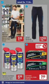 TOPCRAFT Werkhandschoenen aanbieding bij Aldi – geldig van 10.04.2026 t/m 12.04.2026