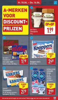 Duo Penotti Chocopasta aanbieding bij Aldi – geldig van 10.04.2026 t/m 12.04.2026