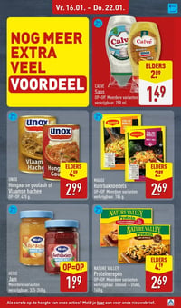NATURE VALLEY Proteïnerepen aanbieding bij Aldi – geldig van 2026-01-16 t/m 2026-01-22