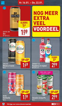 HERTOG JAN Bier aanbieding bij Aldi – geldig van 16.01.2026 t/m 22.01.2026