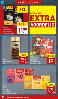 NESCAFÉ Gold oploskoffie aanbieding bij Aldi – geldig van 12.01.2026 t/m 18.01.2026