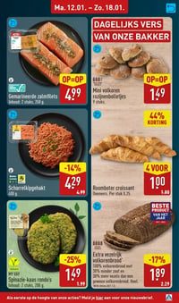 Gemarineerde zalmfilets aanbieding bij Aldi – geldig van 12.01.2026 t/m 18.01.2026