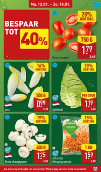 Witlof aanbieding bij Aldi – geldig van 12.01.2026 t/m 18.01.2026