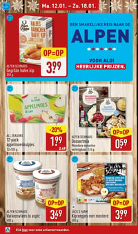 ALL SEASONS 12-pack appelmoeskuipjes aanbieding bij Aldi – geldig van 12.01.2026 t/m 18.01.2026