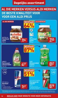DREFT Quickwash afwasmiddel aanbieding bij Aldi – geldig van 15.12.2025 t/m 21.12.2025