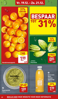 JIMBEE Snacksla aanbieding bij Aldi – geldig van 15.12.2025 t/m 21.12.2025