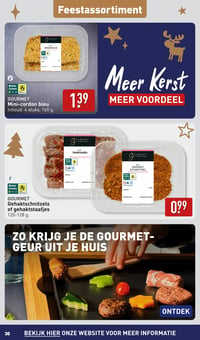 GOURMET Mini-cordon bleu aanbieding bij Aldi – geldig van 15.12.2025 t/m 21.12.2025