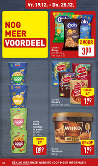 DUYVIS Pinda's aanbieding bij Aldi – geldig van 19.12.2025 t/m 25.12.2025