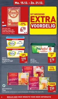 BECEL ProActiv 250 g. aanbieding bij Aldi – geldig van 10.12.2025 t/m 16.12.2025