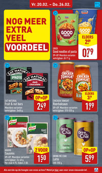 Latte aanbieding bij Aldi – geldig van 20.02.2026 t/m 26.02.2026