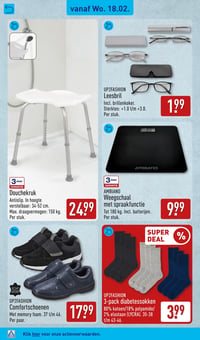3-pack diabetessokken aanbieding bij Aldi – geldig van 18.02.2026 t/m 22.02.2026