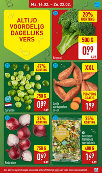 Rode uien aanbieding bij Aldi – geldig van 16.02.2026 t/m 22.02.2026