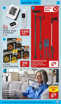 AMBiano Bloeddruk-, pulsoxi- of thermometer aanbieding bij Aldi – geldig van 18.02.2026 t/m 22.02.2026