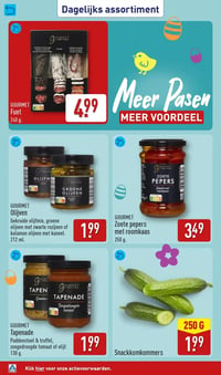 GOURMET Zoete pepers met roomkaas aanbieding bij Aldi – geldig van 16.03.2026 t/m 22.03.2026