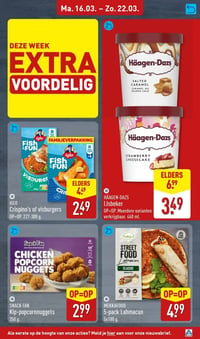 IGLO Crispino's of visburgers aanbieding bij Aldi – geldig van 16.03.2026 t/m 22.03.2026