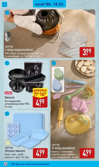 Siliconen bakvorm aanbieding bij Aldi – geldig van 16.03.2026 t/m 22.03.2026
