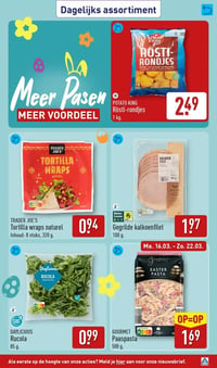 DAYLICIOUS Rucola aanbieding bij Aldi – geldig van 16.03.2026 t/m 22.03.2026