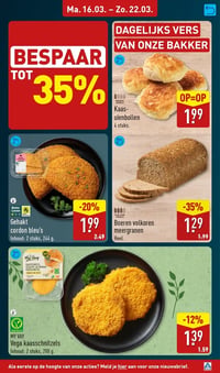 Gehakt cordon bleu's aanbieding bij Aldi – geldig van 16.03.2026 t/m 22.03.2026