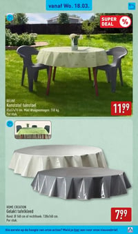 BELAVI Kunststof tuinstoel aanbieding bij Aldi – geldig van 2026-03-18 t/m 2026-03-22