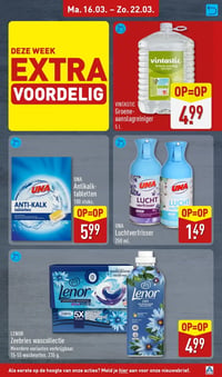 LENOR Zeebries wascollectie aanbieding bij Aldi – geldig van 16.03.2026 t/m 22.03.2026