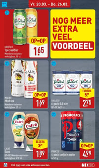 GROLSCH 6-pack 0.0 bier aanbieding bij Aldi – geldig van 16.03.2026 t/m 22.03.2026
