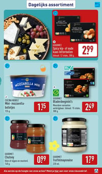 GOURMET Bladerdeegmini's aanbieding bij Aldi – geldig van 16.03.2026 t/m 22.03.2026